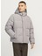 Jack & Jones Bej Erkek Mont 12256974_JJEBRADLEY Puffer Hood Sn 1