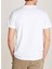 Bisiklet Yaka Baskılı Beyaz Erkek T-Shirt J30J326863YAF Dıstressed Monologo 2