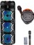 Kablosuz Mikrofonlu Kumandalı 82CM Boyunda Dev Speaker (Aux-Bt 5.0-Fm Radyo-Sd Kart) 2024 Yeni Model 2