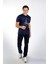 Yuvarlak Yaka Lacivert Erkek T-Shirt 242 Lcm 242014 Wılly A.lacivert 1