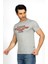 Bisiklet Yaka Gri Melanj Erkek T-Shirt 232 Lcm 242046 Sertıw Gri Melanj 3