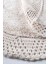 Moon Yuvarlak Banyo Paspası %100 Pamuk 120x120 Ekru 9