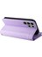 Samsung Galaxy S23 Ultra Kart Yuvaları Için Flip Case Darbeye Cüzdan Kayış (Yurt Dışından) 4