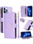 IPhone 13 Için Flip Case Pro Kart Yuvaları Darbeye Cüzdan Kayış (Yurt Dışından) 1