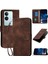 Vıvo V29 5g Için Ayrılabilir El Kayışı Kabartmalı Kelebek ile Flip Case (Yurt Dışından) 1