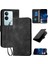 Vıvo V29 5g Için Ayrılabilir El Kayışı Kabartmalı Kelebek ile Flip Case (Yurt Dışından) 1