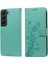 Samsung Galaxy S22 Artı Cardyuvaları Çiçek Deri Flip Case Için Flip Case (Yurt Dışından) 3