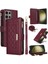 Samsung Galaxy S23 Ultra Kart Yuvaları Için Flip Case Darbeye Cüzdan Kayış (Yurt Dışından) 1
