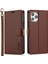 IPhone 12 Için Flip Case Pro Max Cüzdan Kılıf Kickstand Pu Deri 2 In 1 (Yurt Dışından) 1