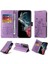 Samsung Galaxy S23 Için Flip Case Ultra Çiçek Flip Kart Yuvaları Deri (Yurt Dışından) 1