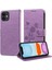 IPhone 11 Için Flip Case Deri Kart Yuvaları Çiçek Flip (Yurt Dışından) 4