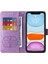 IPhone 11 Için Flip Case Deri Kart Yuvaları Çiçek Flip (Yurt Dışından) 5