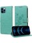 IPhone 13 Için Flip Case Pro Deri Flip Çiçek Cardyuvaları (Yurt Dışından) 2