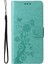 IPhone 15 Için Flip Case Artı Kart Yuvaları Çiçek Deri Flip (Yurt Dışından) 2
