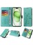 IPhone 15 Için Flip Case Artı Kart Yuvaları Çiçek Deri Flip (Yurt Dışından) 3