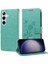 Samsung Galaxy S24 Artı Çiçek Kart Yuvaları Flip Deri Için Flip Case (Yurt Dışından) 5