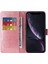 IPhone Xr Çiçek Deri Flip Kart Yuvaları Için Flip Case (Yurt Dışından) 5
