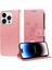 IPhone 14 Için Flip Case Pro Max Cardyuvaları Çiçek Flip Deri (Yurt Dışından) 5