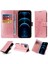 IPhone 13 Pro Max Cardyuvaları Çiçek Flip Deri Için Flip Case (Yurt Dışından) 5