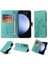 Samsung Galaxy S24 Fe Flip Cardyuvaları Çiçek Deri Için Flip Case (Yurt Dışından) 1