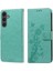 Samsung Galaxy S24 Fe Flip Cardyuvaları Çiçek Deri Için Flip Case (Yurt Dışından) 3