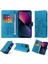IPhone 13 Için Flip Case Çiçek Çevirme Deri Kart Yuvaları (Yurt Dışından) 5