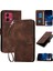 Motorola Moto G84 5g Için Ayrılabilir El Kayışı ve Kredi ile Flip Case (Yurt Dışından) 1