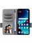 Xiaomi 14T Manyetik Pu Deri Yan Toka Cüzdan Kart Yuvaları Için Flip Case (Yurt Dışından) 5