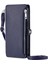 Nokia 2.4 Için Crossbody Durumda Rfıd Engelleme Durumda Cüzdan Fermuar Faturaları Yuvası (Yurt Dışından) 1