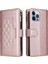 IPhone 15 Pro Cüzdan Darbeye Dayanıklı Kayış Kart Yuvaları Için Flip Case (Yurt Dışından) 5