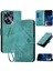 Realme C55 Kabartmalı Kelebek ve El ile Kredi Kartı Yuvası Için Flip Case (Yurt Dışından) 1
