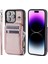 IPhone 13 Için Cüzdan Durumda Pro Rfıd Engelleme Pu Deri 3 Büyük Kart Çevirme (Yurt Dışından) 1