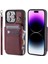 IPhone 15 Için Cüzdan Durumda Pro Rfıd Engelleme Flip Folio Kılıf Kickstand Pu 3 (Yurt Dışından) 1