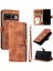 Google Piksel 7 Pro Bilek Kayışı Kickstand Pu Deri Manyetik Için Flip Case (Yurt Dışından) 5