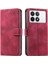 Xiaomi Poco X6 Pro Cüzdan Kart Yuvaları Için Flip Case Pu Deri Manyetik (Yurt Dışından) 5