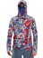 Pro Angler S24 Buff&hoodie Makai Blue Red Sweatshirt 2