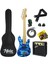 CEG-30BS Amfili Full 1/4 30 İnç Elektro Gitar Seti 1