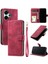 Xiaomi Poco M6 4g Manyetik Kickstand Bilek Kayışı Pu Deri Için Flip Case (Yurt Dışından) 4