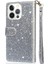 IPhone 14 Için Fermuarlı Cebi Durumda Pro Manyetik Kapatma Pu Deri Glitter (Yurt Dışından) 5