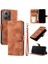 Xiaomi Redmi Not 12 Için Flip Case 4g Cüzdan Kart Yuvaları Bilek Kayışı Pu (Yurt Dışından) 1
