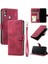 Onur 10 Lite Için Flip Case Pu Deri Cüzdan Kart Yuvaları Kickstand Bilek (Yurt Dışından) 1