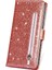 IPhone 15 Pro Pu Deri Manyetik Kapatma Glitter Için Fermuarlı Cebi Durumda (Yurt Dışından) 2