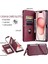 Crossbody Durumda IPhone 14 Pro 9 Kart Yuvaları Fermuar Faturaları Yuvası Uzun Rfıd (Yurt Dışından) 4
