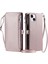 IPhone 14 Için Crossbody Durumda Artı Durumda Cüzdan 9 Kart Yuvaları Fermuar Faturaları (Yurt Dışından) 1