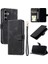 Samsung Galaxy Galaxy 5g Kickstand Manyetik Cüzdan Kart Yuvaları Için Flip Case (Yurt Dışından) 1