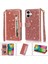IPhone 16 Için Fermuar Cep Durumda Artı Pu Deri Kart Tutucu Manyetik (Yurt Dışından) 1