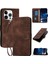 Ayrılabilir El ile IPhone 13 Pro Max Kabartmalı Kelebek Için Flip Case (Yurt Dışından) 1
