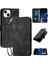 Ayrılabilir El Kayışı ile IPhone 14 Için Flip Case Kabartmalı Kelebek ve (Yurt Dışından) 1