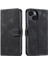 IPhone 15 Için Flip Case Artı Cüzdan Kart Yuvaları Kickstand Bilek Kayışı Pu (Yurt Dışından) 5