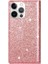 IPhone 13 Için Glitter Flip Case Pro Max Flip Case Cüzdan Pu Deri Kart (Yurt Dışından) 4